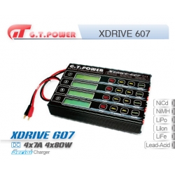 G.T. POWER XDRIVE 607  Charge for：NiCd/NiMH/LiPo/Lilon/LiFe/Lead-acid Input Voltage：DC 11V-18V